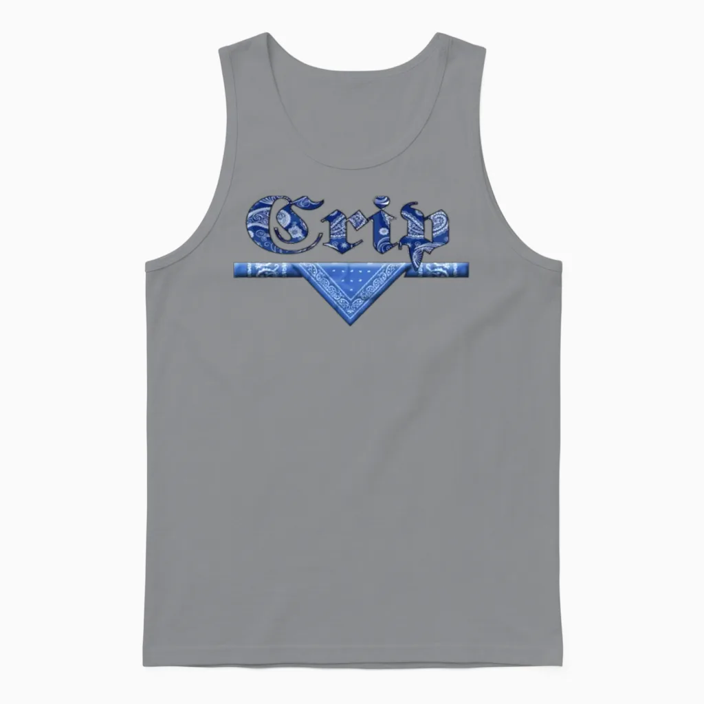 Crip Unisex Tank Top in Sport Grey