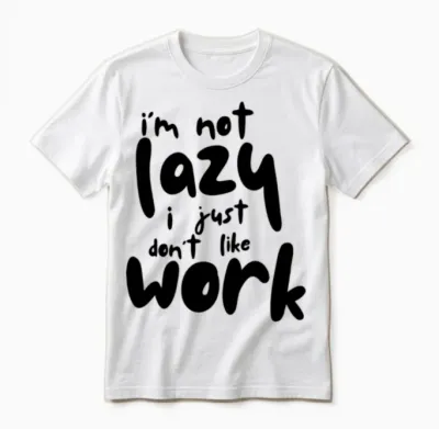 Funny Unisex T-Shirt - White