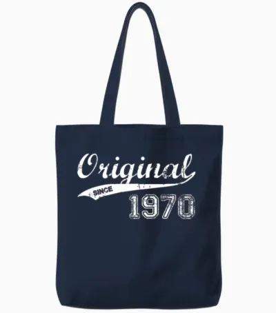 1970 Tote Bags - Navy