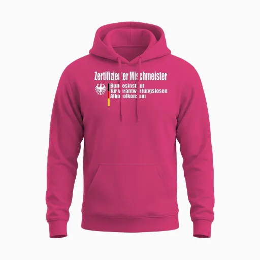 Certified Mischmeister Unisex Hoodie - Heliconia