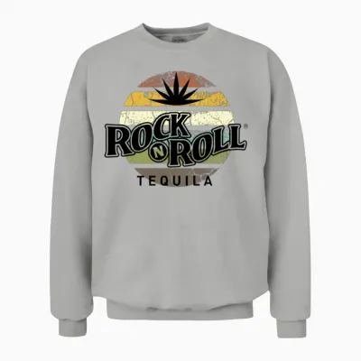Rock N Roll Tequila Eighth Collection Unisex Sweatshirt - Ash