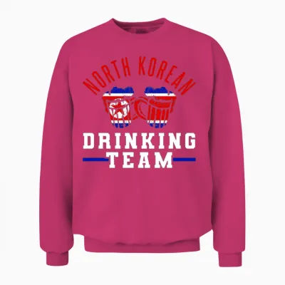 North Korea Unisex Sweatshirt - Heliconia