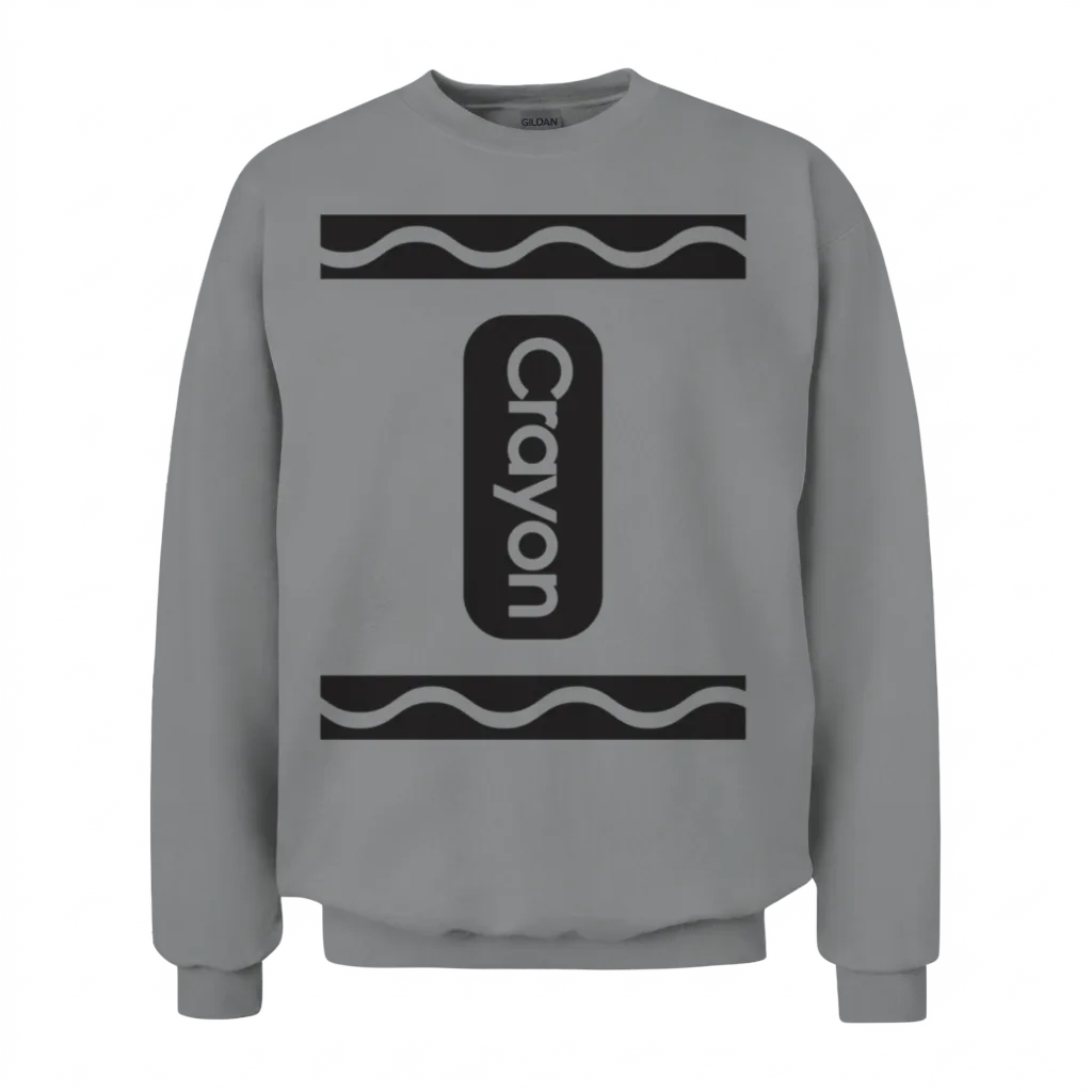 Party-Crayon Halloween Team Unisex Sweatshirt - Sport Grey
