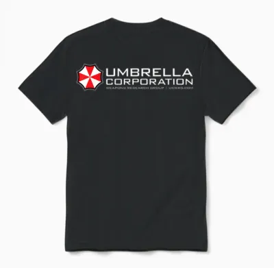 Umbrella Corporation Logo Unisex T-Shirt - Black