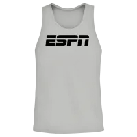 Espn Black Logo V1 Unisex Tank Top - Ash – 2