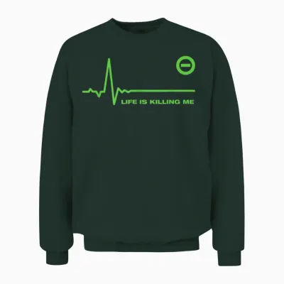 Type O Negative Toxicity Distressed T-Shirt, Black Unisex Sweatshirt - Forest