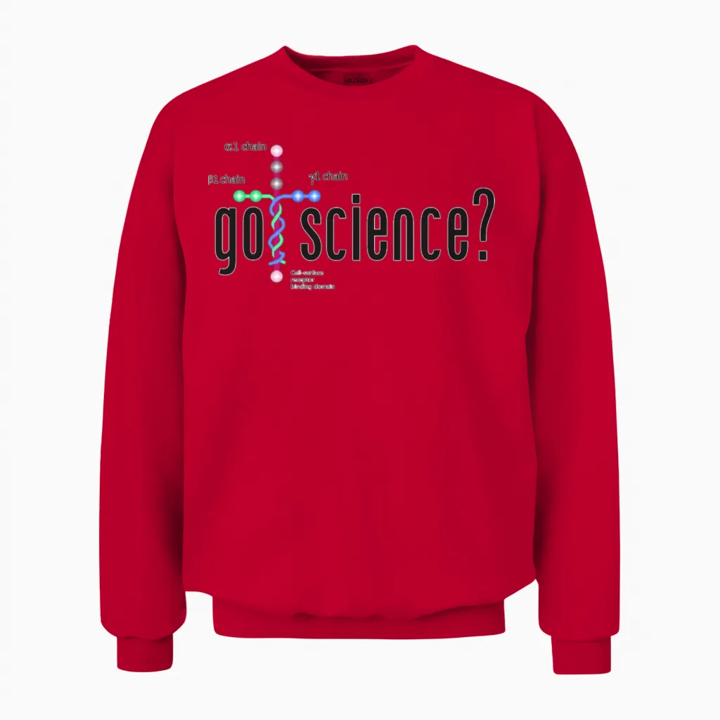 Got Science? Unisex Sweatshirt in Red