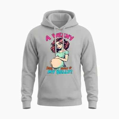 Pregnancy Unisex Hoodie - Ash