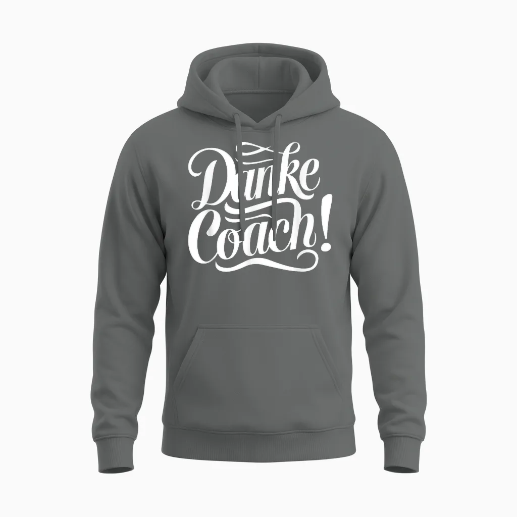 Danke Coach - Trainer Abschied Fitness Fussball Unisex Hoodie in Graphite Heather