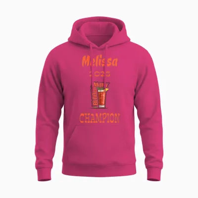 Melissa 2025 Unisex Hoodie - Heliconia
