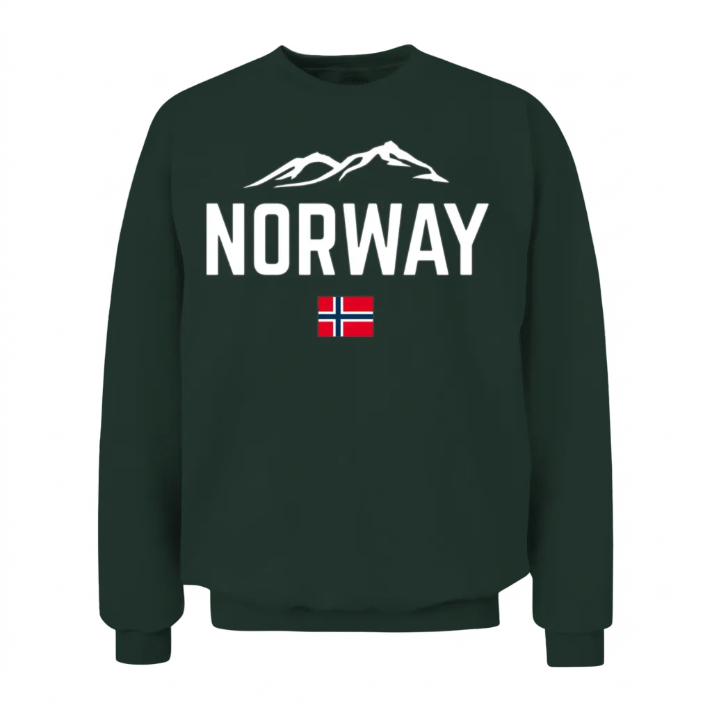 Norway Flag Norway Unisex Sweatshirt - Forest