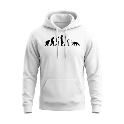 Dog Pet-Animals Accessories Dog-Moms Dog-Dad Unisex Hoodie - White