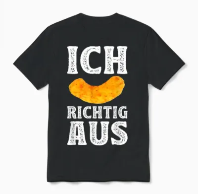 Ich Flip Richtig Aus Erdnussflip Unisex T-Shirt - Black