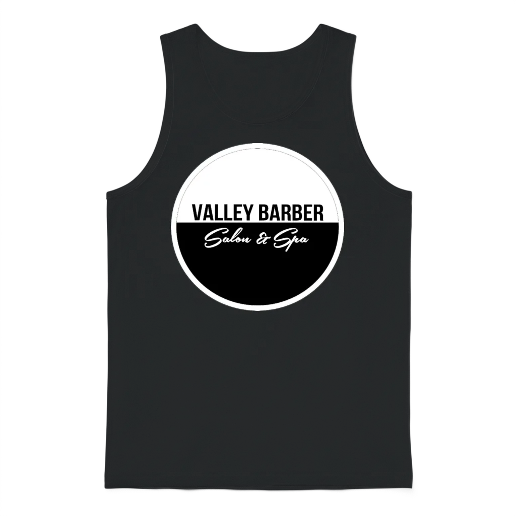 Valley Barber Salon & Spa — Hair Beauty Unisex Tank Top - Black