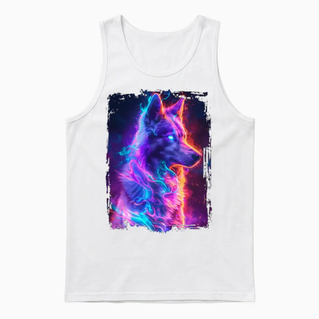 Dog - Lovers Unisex Tank Top in White