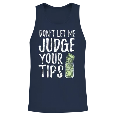 Bartender Funny Bartending Unisex Tank Top - Navy