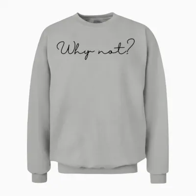 Hoodie with Inspiration Quote Unisex Sweatshirt - Ash