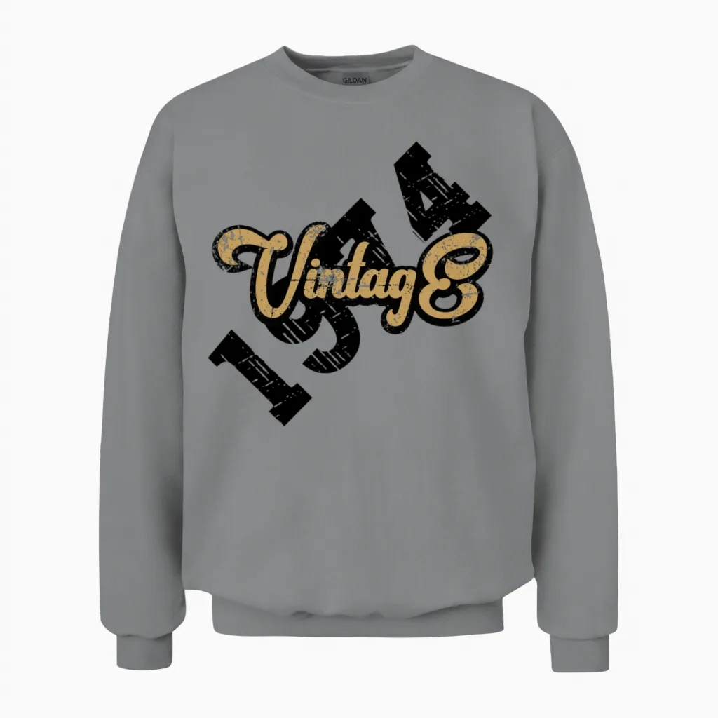 1974 Vintage Unisex Sweatshirt in Sport Grey