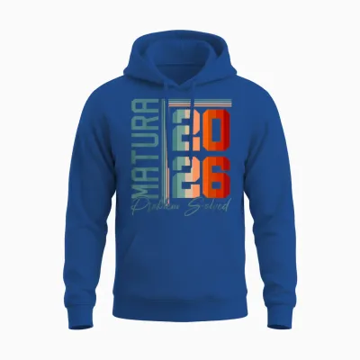 Matura 2026 | Maturant | Maturantin | Abschluss Absolventen Unisex Hoodie - Royal