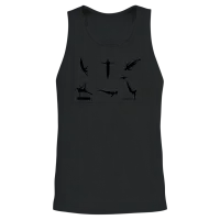 Men's Gymnastics, Gymnast Unisex Tank Top - Black – 2