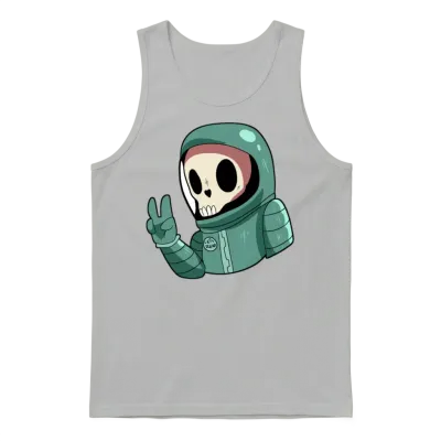 Peace Homie Unisex Tank Top - Ash