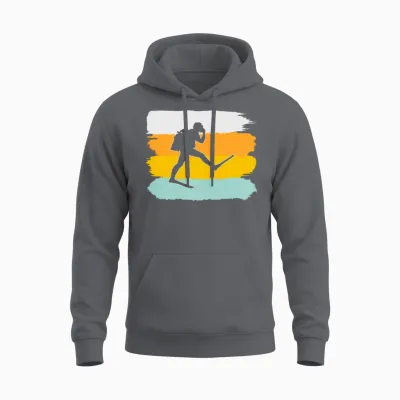 Dive Retro Unisex Hoodie - Charcoal