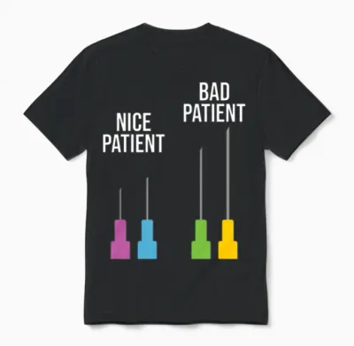 Funny Nurse Gift for Nurse Unisex T-Shirt - Black