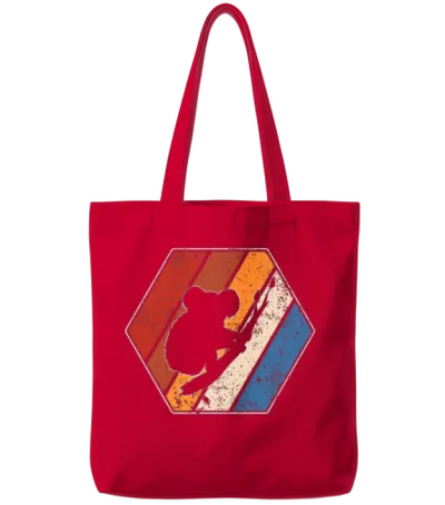 Koala Retro Tote Bags - Red