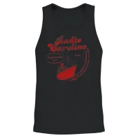 Radio Caroline Belgium Unisex Tank Top - Black – 2