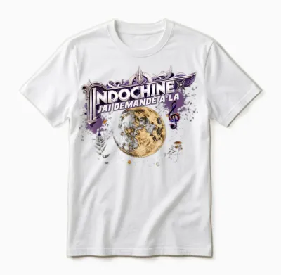 Mysterious Moon Indochina Man Woman Child Unisex T-Shirt - White
