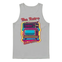 The Retro Show Unisex Tank Top - Ash – 1