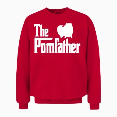 The Pomfather Unisex Sweatshirt - Red