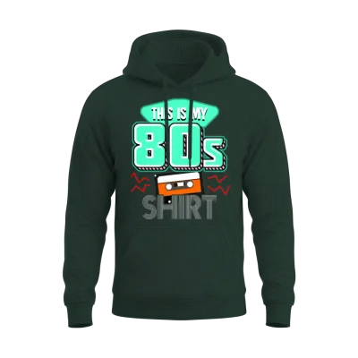 Retro 1980 80s Unisex Hoodie - Forest