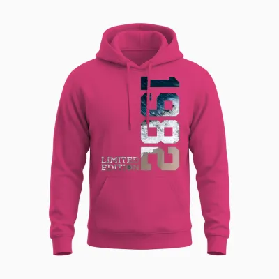 44 Jahre 44. Geburtstag Limited Edition 1982 Unisex Hoodie - Heliconia