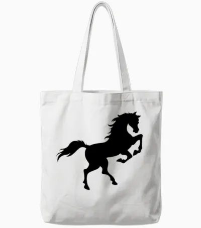 Horse, Wild Horse, Horse Owner, Rodeo, Wild Tote Bags - White