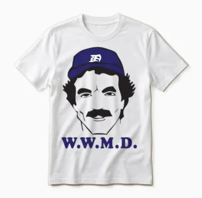 What Would Magnum Do Unisex T-Shirt - White