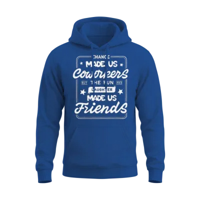 Coworkers Fun Unisex Hoodie - Royal