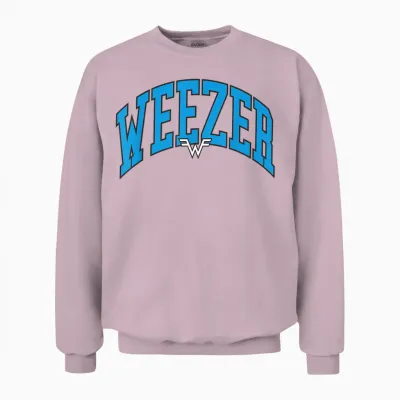 Weezer - Bogen Unisex Sweatshirt - Light Pink