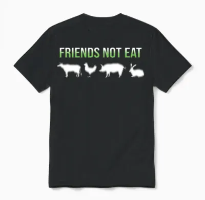 Animal Funny Saying Unisex T-Shirt - Black