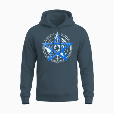 Goc Global Occult Coalition Scp Foundation Villain Unisex Hoodie - Dark Heather