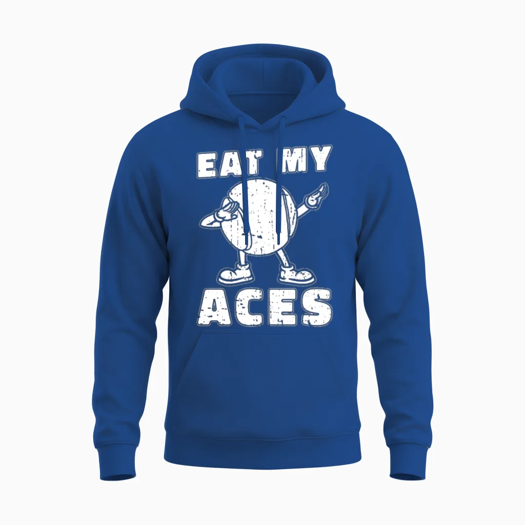 Tennis Funny Unisex Hoodie in Royal