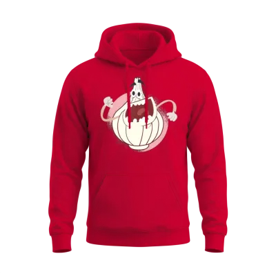 Funny Onion Unisex Hoodie - Red