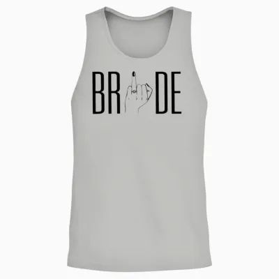 Ring Finger Unisex Tank Top - Ash