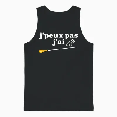 Meilleur Chef D'orchestre Humour Drôle Directeur De Musique T-Shirt Haut De Gamme Unisex Tank Top - Black
