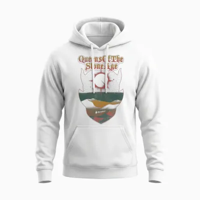 Queens of the Age of Pierre Doom Dune Unisex Hoodie - White