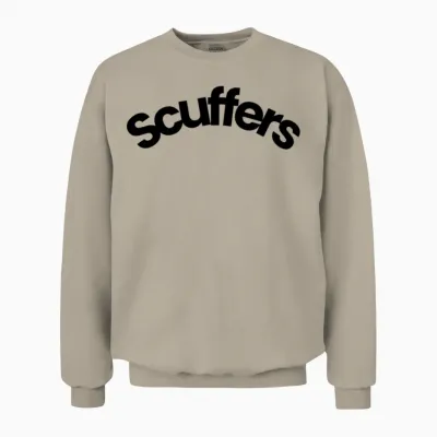 Scuffers Hoodie for Men and Women Unisex Sweatshirt - Sand