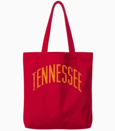 Tennessee Vintage Usa Volunteer State Tn Pride Men Women Kid Tote Bags - Red