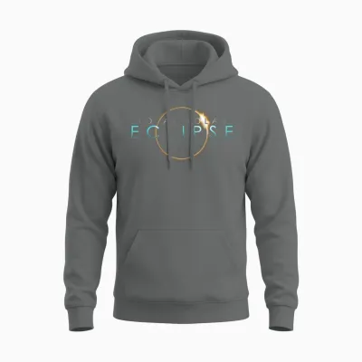 Total Solar Eclipse 12th August 2026 Celebrate Totality Unisex Hoodie - Graphite Heather