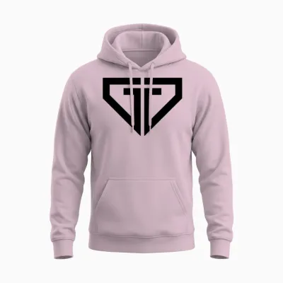 Gg Unisex Hoodie - Light Pink