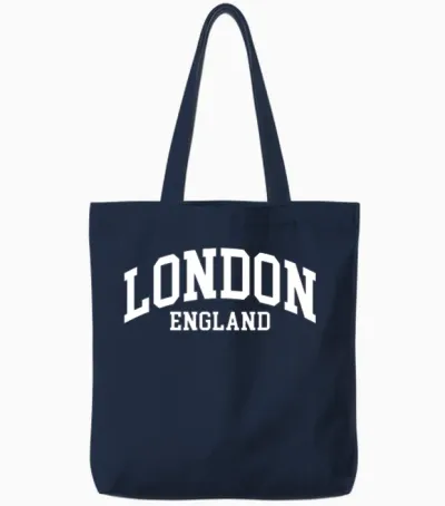 London Tote Bags - Navy